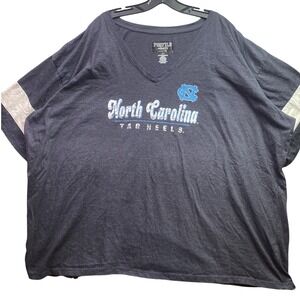 North Carolina Tar Heels Shirt Womens 4XL Spell Out Athleisure Everyday‎